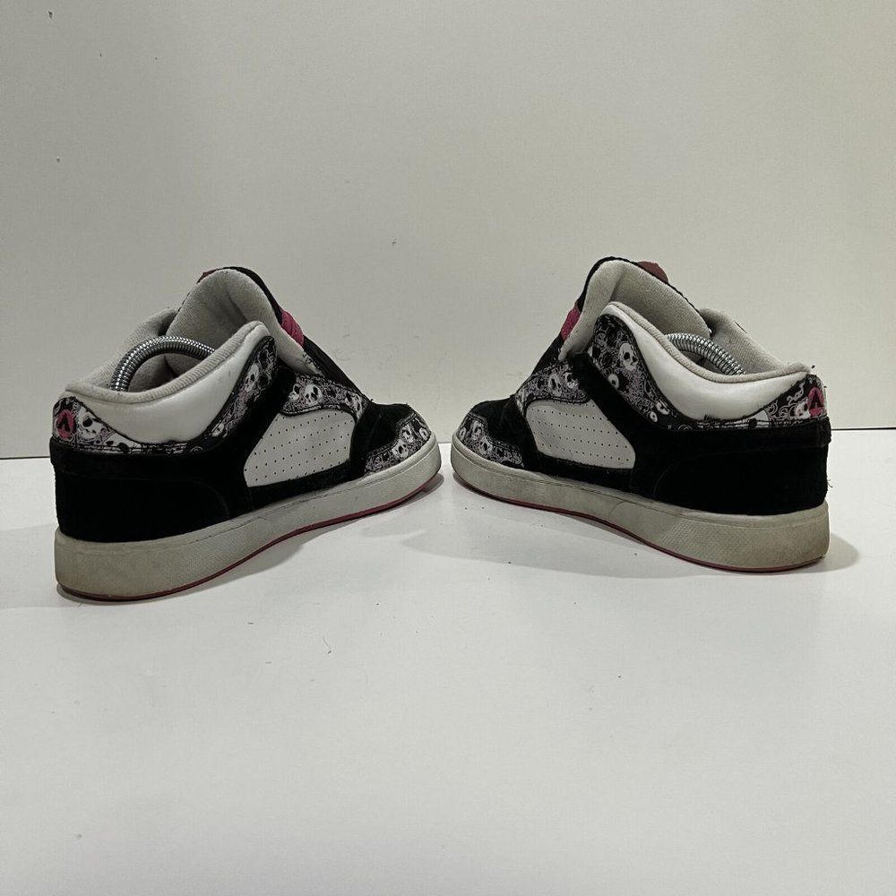 Airwalk Mens Black White Comfort Low Top Slip On Skateboarding Shoes Size 9.5 - Picture 3 of 8